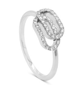 Bague Connexion 35 bts - 0,31 ct P1119