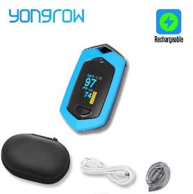 Yongrow - Oxymètre d'impulsion du doigt rechargeable