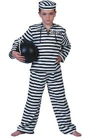 Costume enfant prisonnier