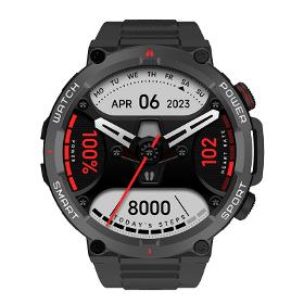 Blackview W50 (Montre Connectée - 1.39'' - Microphone intégré) Noir