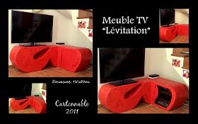 Meuble TV "Lévitation"