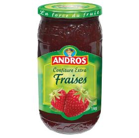 Confiture fraise Andros 1 Kg