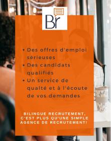 Bilingue Recrutement, bien plus qu'une agence de recrutement