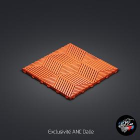 Dalle Cubique 3D Orange