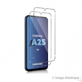 Verre Trempé Pour Samsung Galaxy A25 5G (9H, 0.33mm) - Compatible, Blister