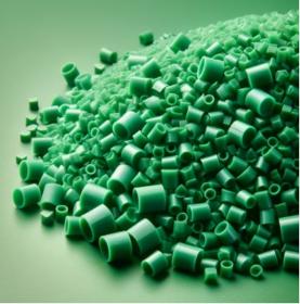 Granza PVC Recyclée Verte :