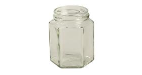 Pot En Verre Hexagonal 191 Ml Par 12