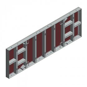 Coffrage LOGO alu 90cm