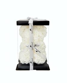 Cupidos Choice Ours Blanc 25cm avec boite