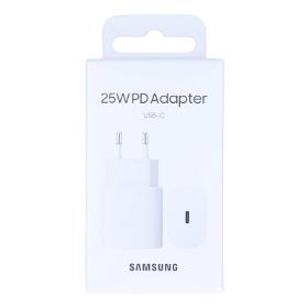 Samsung EP-TA800NWEGEU - Adaptateur Secteur USB Type C (25W, Blanc)