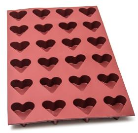 Moule coeur silicone