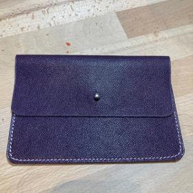 POCHETTE "ZÉLIE" VIOLETTE FONCÉE