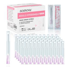 BORNOVA - aiguilles hypodermiques jetables 18G et 21G