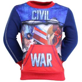 10x Sweats Captain America du 3 au 8 ans