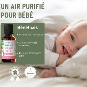AIR SAIN BÉBÉ - Parfum d’ambiance Bio - 20 ml