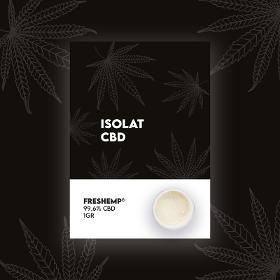 Isolat de CBD – 99% – Format 1 et 2gr