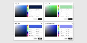 Conception d'une palette de couleurs