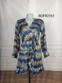 ROBE COURTE ML CROISEE