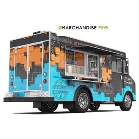 Food Truck Habillage Extérieur & Intérieur Food Cuisine