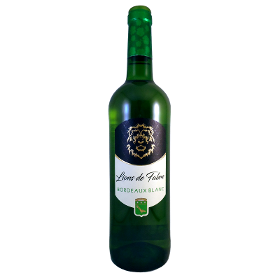 Vin blanc français Lions De Fabre Bordeaux Blanc 75cl