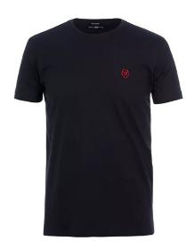 Marco : T-shirt avec Logo Couronne Brodé