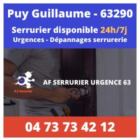 Serrurier sur Puy Guillaume – 24h/24 et 7j/7