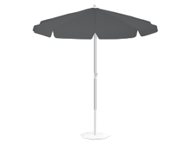 Parasol professionnel rond pour les bords de mer ou piscine