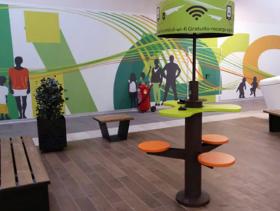 Station de recharge pour smartphone