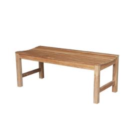 banc de jarin en bois teck 150 cm