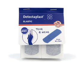 Detectaplast déchirure et usure pansement élastique 25x72mm / 36 pcs