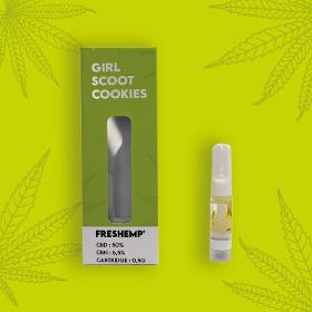 Cartouche Girl Scoot Cookies 50% CBD 6,5% CBN – 0,5ml