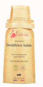 Dentifrice Solide Menthe - Recharge 200 pastilles