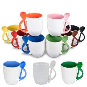 Mugs cuillères personnalisés 350 ml