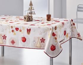 Nappe rectangulaire anti tâche – Joyeux Noël