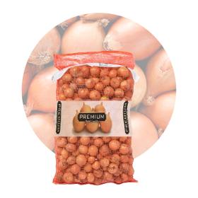 Oignons emballés dans un sac Premium