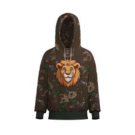 Sweat à capuche lion de SkoleToon pour homme