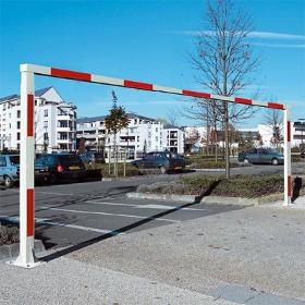 Portique limiteur de hauteur réglable (largeur + hauteur)