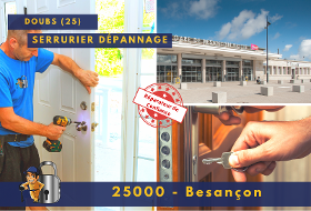 Serrurier Besançon (25000)