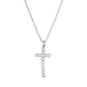 Pendentif Croix avec Pavé