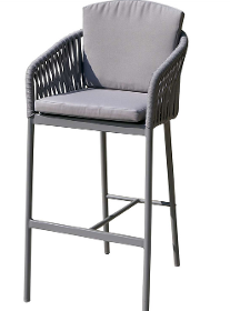 Tabouret Guam gris