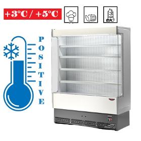 Vitrine réfrigérée INOX profondeur 60 sans groupe frigorifique