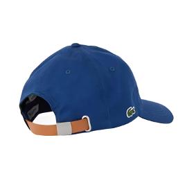 Casquette LACOSTE verte avec logo sur le côté