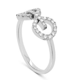 Bague Lien 33 bts - 0,29 ct AB2364