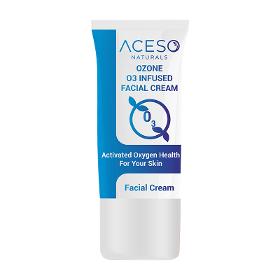 Tube de crème pour le visage infusé à l'ozone O3 50 ml