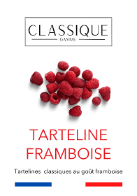 Tarteline framboise