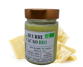 300 g | BEURRE de Cacao Criollo | COSMETIQUE & ALIMENTAIRE