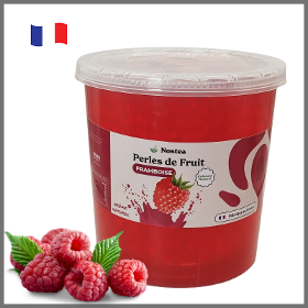 Perle de fruit framboise 3,2kg pour bubble tea