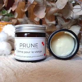 Prune, crème hydratante pour le visage