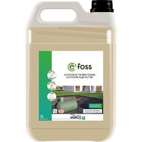 EZ FOSS ECOCERT L - 4X5L - Activateur biologique fosses