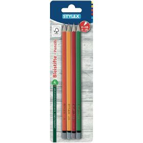 Crayons sans gomme FSC 4 pièces